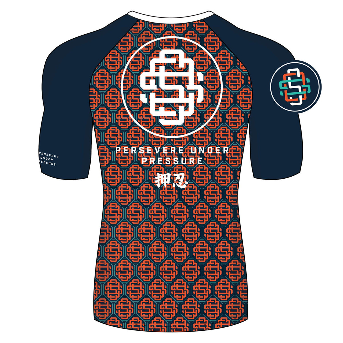 OSS Monogram Rash Guard | Navy