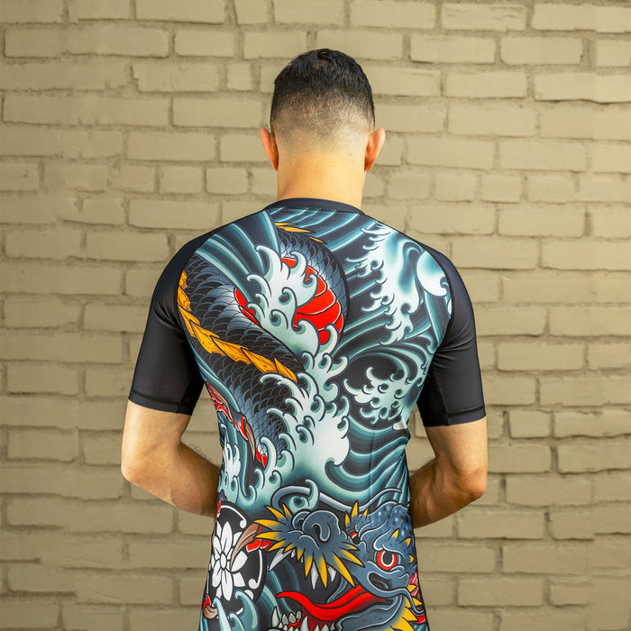 HOLY SCYTHE X OSS RASH GUARDS