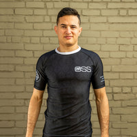 OSS Monogram Rash Guard | Black