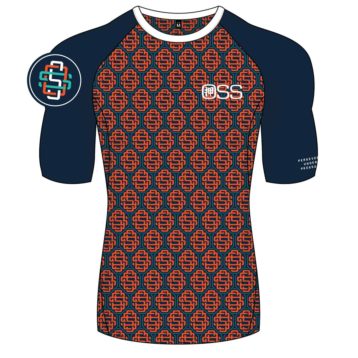 OSS Monogram Rash Guard | Navy