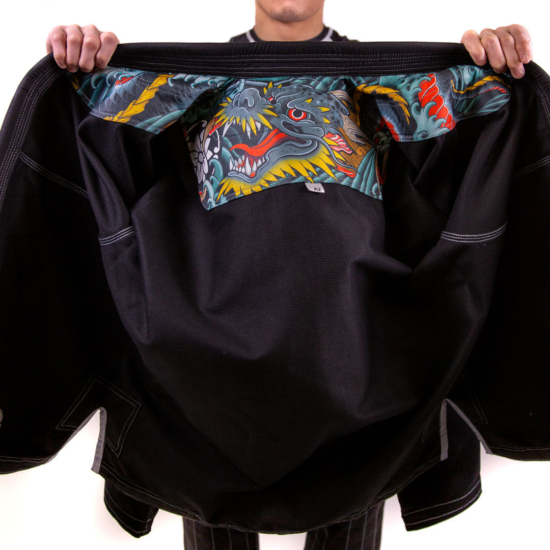 OSS Kimonos Original X Holy Scythe Black