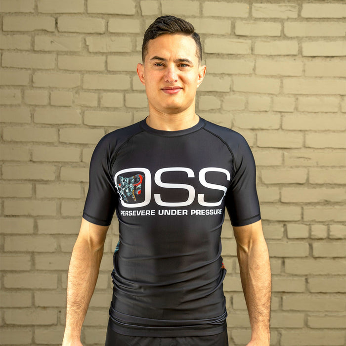 HOLY SCYTHE X OSS RASH GUARDS