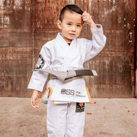 OSS Kimonos | New Era | White (Youth)