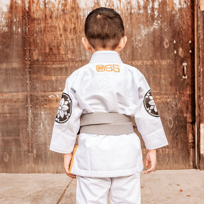 OSS Kimonos | New Era | White (Youth)