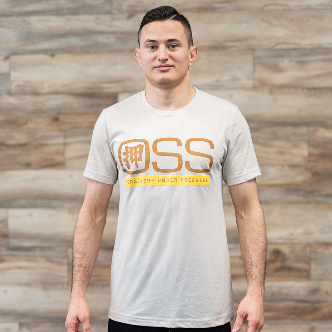 OSS | PERSEVERE UNDER PRESSURE (Creme/Gold)