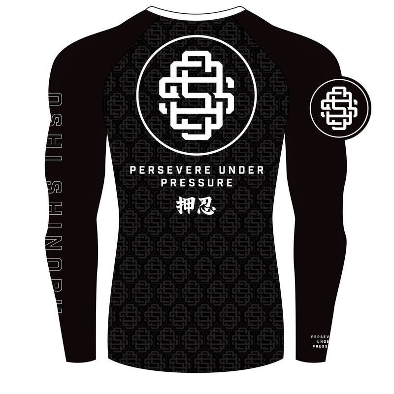 OSS Monogram Rashguard | Black Long Sleeve