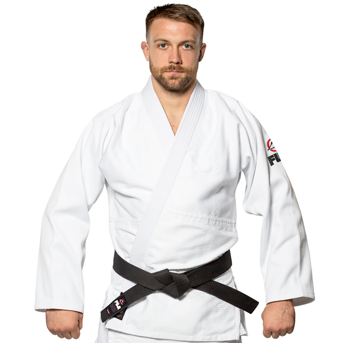 FUJI Single Weave Judo Gi White